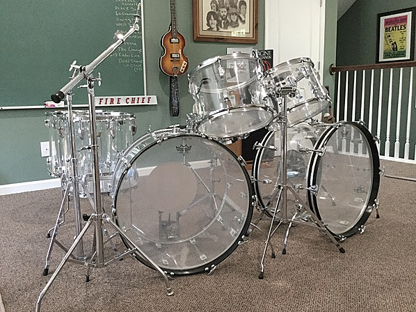 used ludwig vistalite drums for sale